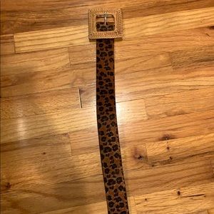 Cheetah belt
